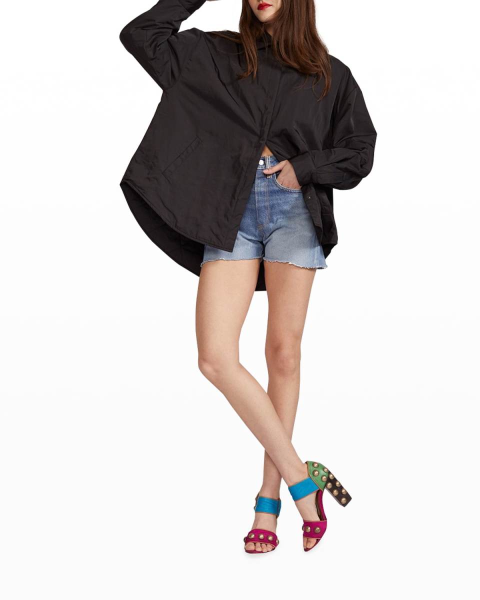 Jagger Quilted Nylon Shacket